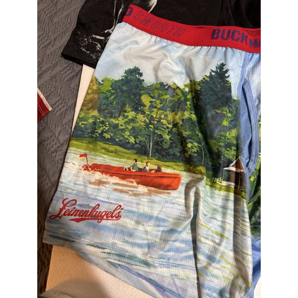 Duluth Boxers Size 4X Buck Smooth 3 Pair New Raccoon, Ski, Wolf - Picture 8 of 16